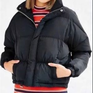 UNIF Urban Outfitters Black Puffer Jacket